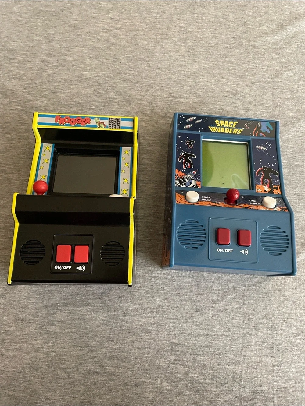 Frogger & Space Invaders Twin Handheld Arcade Set - not working